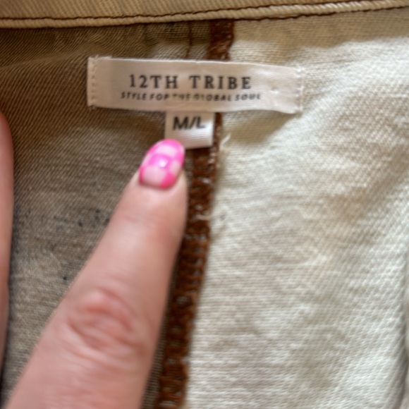 12th Tribe Patchwork Jacket - Picture 2 of 3